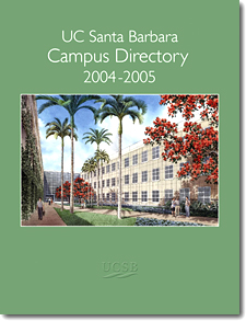 2004-2005 UCSB Campus Directory cover